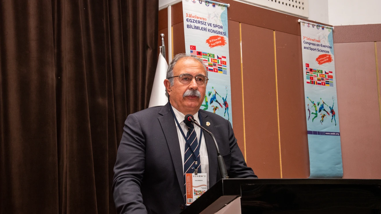 3. Uluslararası Egzersiz ve Spor Bilimleri Kongresi başladı